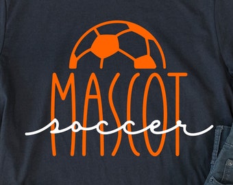 Soccer Team SVG – Personalized Mascot Font, DIY Gear (Digital Download)