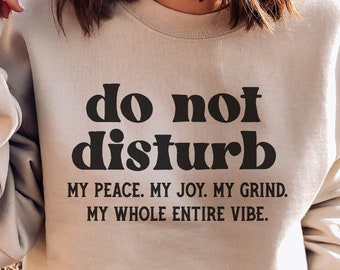Do Not Disturb SVG, Funny Quote Svg, Cricut Silhouette (Digital File)