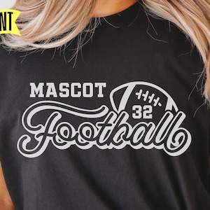 Football Team Svg, Football Player Shirt, Svg Dxf Png Eps, Silhouette, Cricut, Football Team Logo, Football team Shirt, Team Name and Number