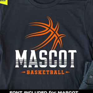 Basket-ball SVG Png, Conceptions SVG, Nom de l’équipe, Modèle d’équipe, Chemises d’équipe SVG, Logo de basket-ball, SVG pour Cricut, Basketball Mom SVG Png