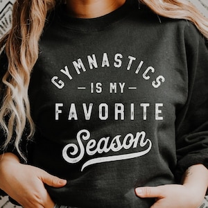 Gymnastics is my Favorite Season svg, Gymnastics Mom png, Gymnastics shirt svg, Gymnastics svg, Cricut Cut File, eps, dxf, png, Silhouette