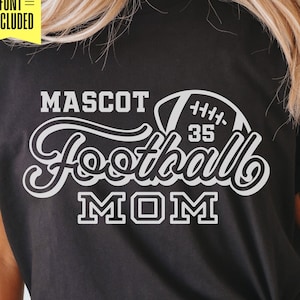 Football Mom Svg, Png Dxf Eps, Football Team Shirts, Football Player Svg, Football Mom Png, Football Mama, Cricut Cut File, Silhouette