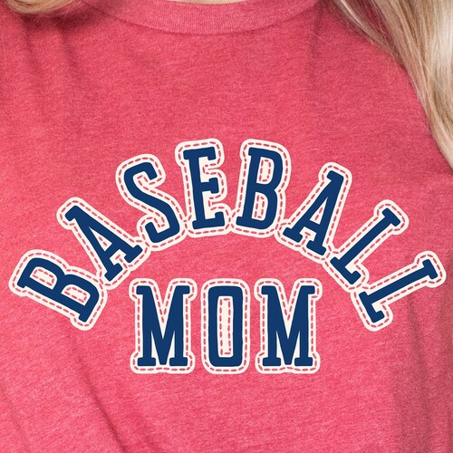 Baseball Mom Shirt Svg Png Eps Ai Baseball Cricut Cut Files Etsy
