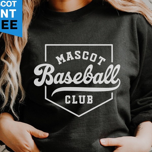 Baseball Club svg, Baseball Team Shirt Template, png eps dxf, Baseball Team Design, Silhouette, Cricut Cut File, Digital Download