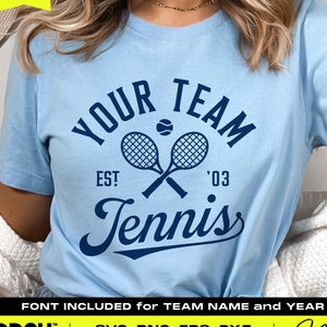 Tennis-Svg-Png, Tennis-Team-Shirts, Team-Vorlage, Tennis-Mom-Svg-Png, Tennis-Svg-Dateien, Tennis-Team-Logo, Tennis-Team-Svg, Cricut