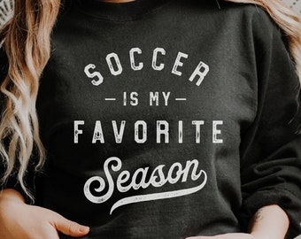 Soccer Mom SVG, Soccer is My Favorite Season, Cricut Cut File (Digital Download)