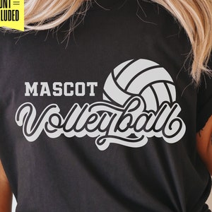 Volleyball Team Svg, Personalized Template, Volleyball Mom Png ...