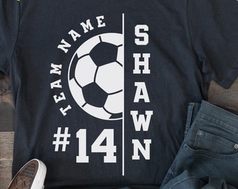 Soccer Team SVG, Soccer Player Template, Cricut Silhouette Cut File (Digital Download)