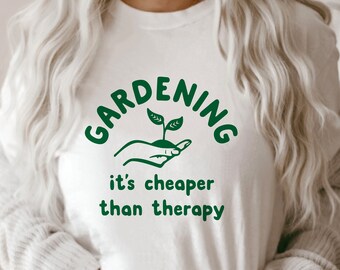 Trädgårdsskjorta SVG, rolig trädgårdsmästare, Cricut Cut-filer (digital nedladdning)