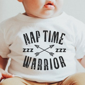 NAP Time Warrior Svg Png, grappige peuter Kids Design voor shirt, shirt pasgeboren baby, NAP Lover, Svg voor Cricut, silhouet, DTF-afdrukken