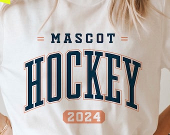 Hockey Team SVG, Customizable Mascot Design (Digital Download)