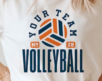 Volleybal Team Template, Svg Png Dxf Eps, Volleybal Team Naam Shirt, Cricut Cut Files, Volleybal Mom, Volleybal Team Template