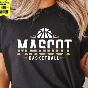 Basketball Team Vorlage, SVG Png Dxf Eps, Basketball Logo, Team Shirts, SVG für Shirt, Becher, SVG für Cricut, Silhouette, Sublimation