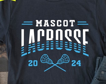 Striped Lacrosse Team SVG: Customizable Team Gear (Digital Download)