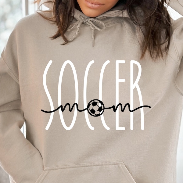 Kick up your style with this adorable soccer mom Svg design!