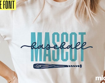 Baseball Team SVG, Cricut Silhouette Cut File (Digital Download)