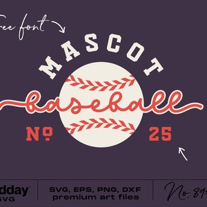 Baseball Svg for Team, Baseball Team Template, Baseball Svg For Shirts, Customizable, Cricut Cut Files, Baseball Svg for Boys or Girls