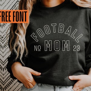 Football Mom Svg, Png Dxf Eps Ai, Football Mom Design for Shirt Tumbler Bag, Cricut Cut File, Silhouette, Digital Download, Sublimation