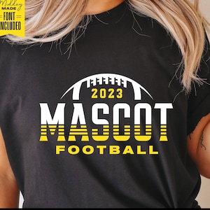 Football Svg Template, Team Shirt Design, Football Svg Files, Player Name and Number, Svg for Cricut, Silhouette, Sublimation, Team Template