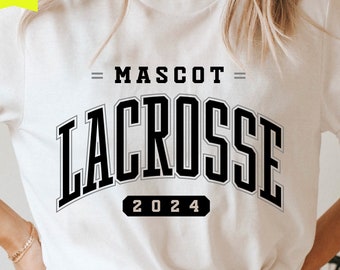 Lacrosse Team SVG Template, Mascot Design (Digital Download)