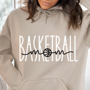 Basketball Mom SVG, Basketball Mom Shirt Png, Design für Sweatshirt, Hoodie, Becher, Sublimation, Cricut Cut Dateien, Silhouette, Eps Dxf Ai