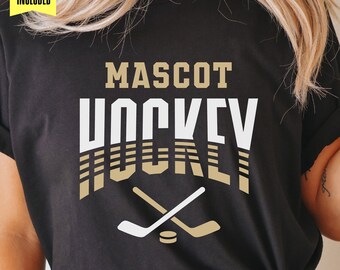 Hockey Team Mascot SVG, Customizable Design (Digital Download)