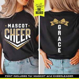 Cheer Team Template SVG: Bold and Eye-Catching Design for Your Cheerleading Squad