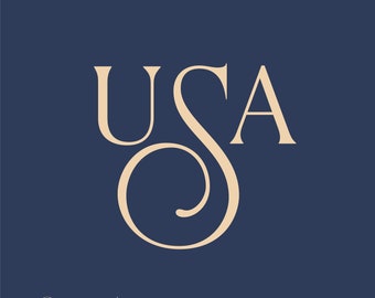 USA Patriotic SVG Cut File, 4th of July, America (Digital Download)