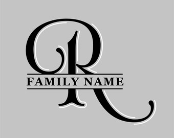 Download R Monogram Svg Etsy