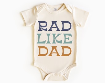 Rad Like Dad Baby SVG, grappig romperontwerp (digitale download)