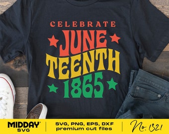 Juneteenth SVG, Black History Cut Files, African American Gifts (Digital Download)