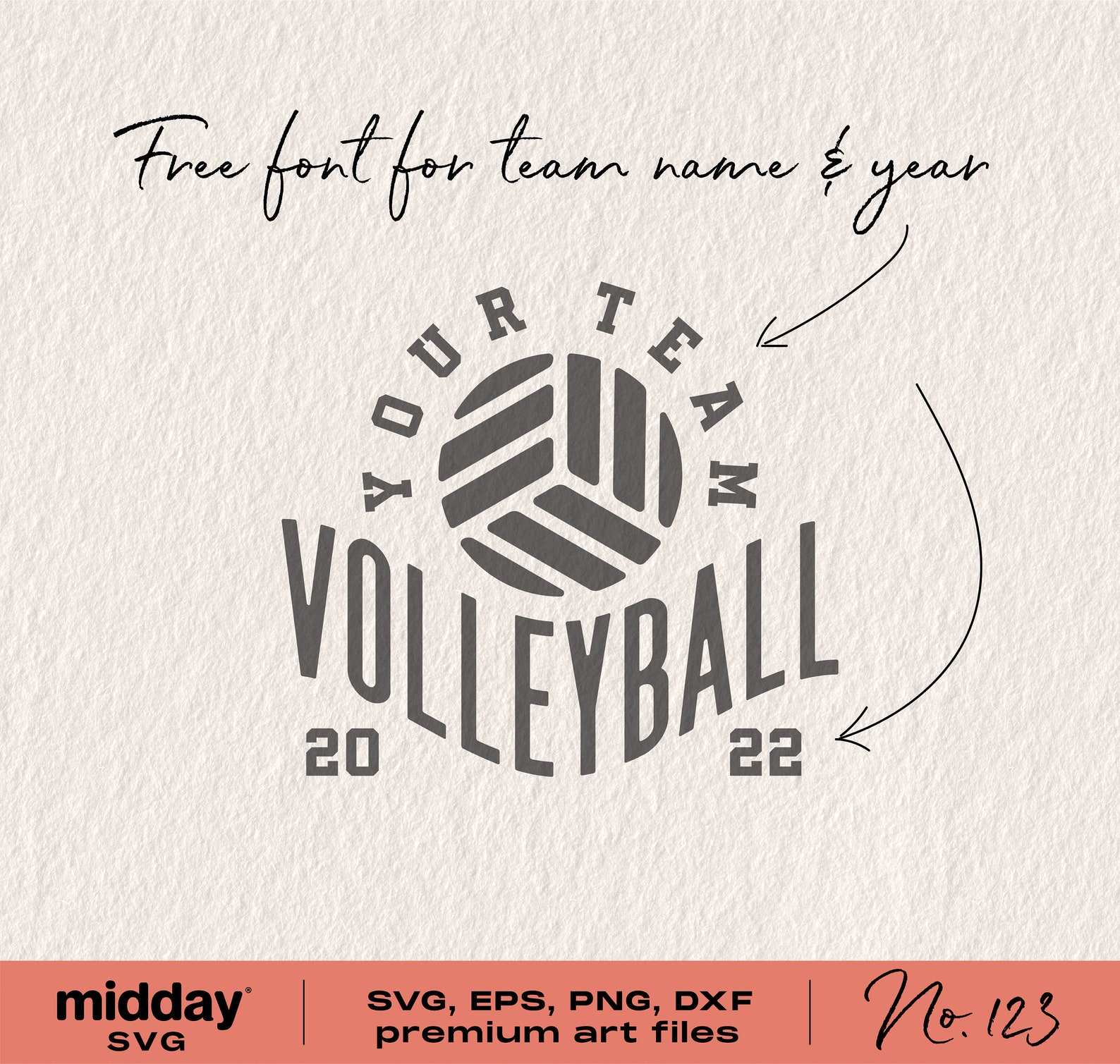 Volleyball Svg Volleyball Team Template Svg Png Dxf Eps - Etsy