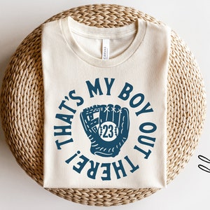 That's My Boy Out There Svg, Baseball Mom Dad Svg, Png Dxf Eps, Cricut ...