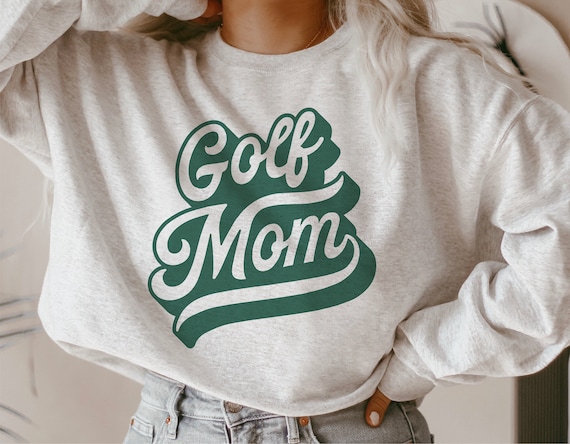 Vintage Golf Mom Life SVG, PNG, Cricut Silhouette Cut Files (Digital Download)