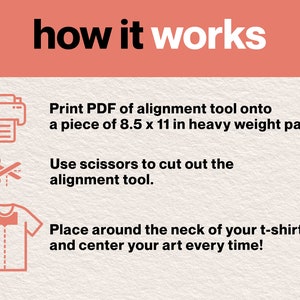 T-shirt Alignment Tool Printable Svg Pdf, DYI Tshirt Alignment Tool ...
