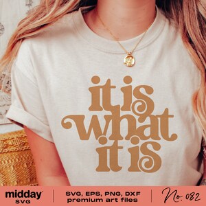 It is What It is Svg Inspirational Svg Png Dxf Eps - Etsy