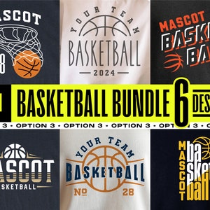 Ensemble de basket-ball Svg png, Designs Svg de lot, Logo d'équipe, Svg pour Cricut, basket-ball Svg png, Modèle d'équipe, Designs de chemise d'équipe, Silhouette