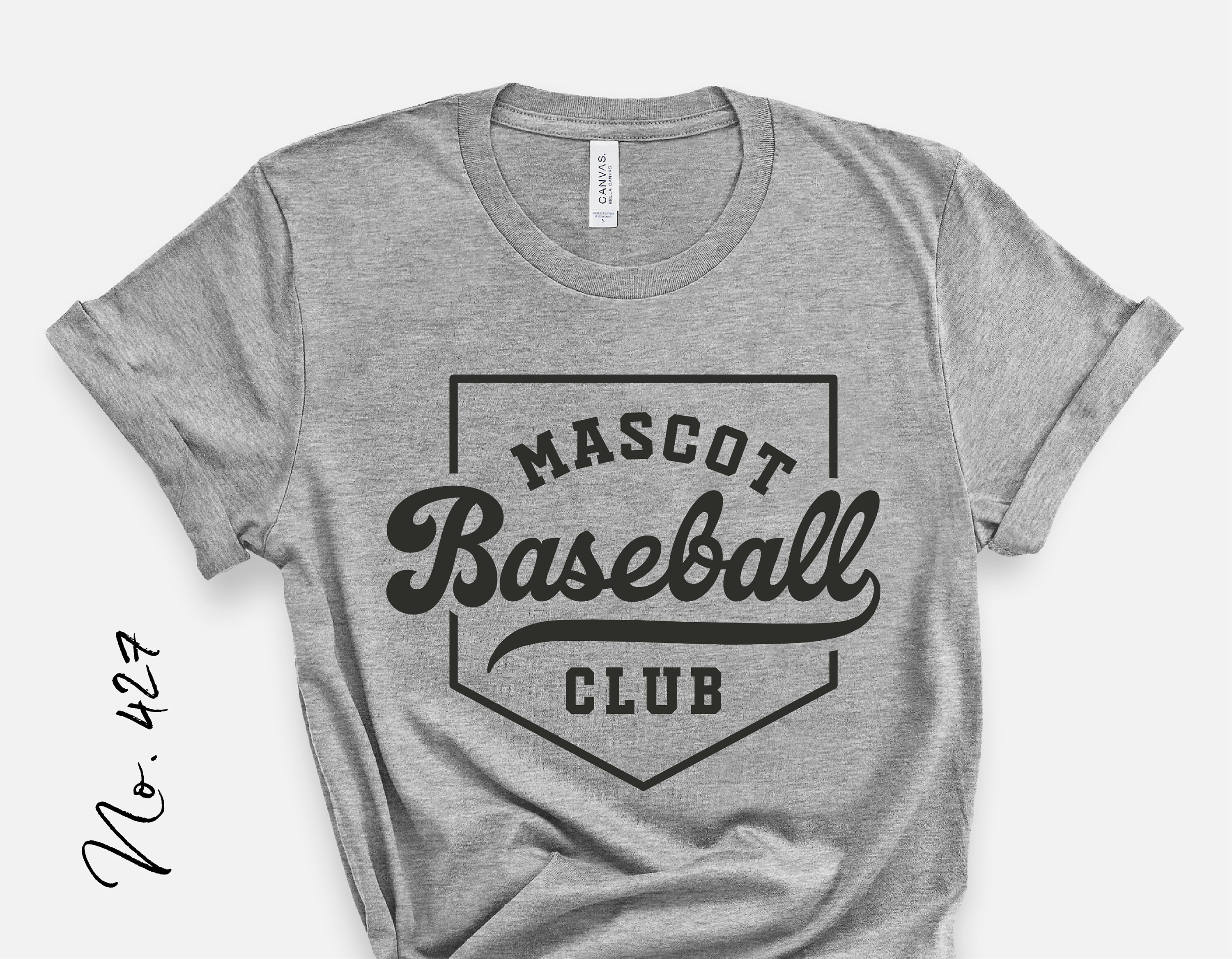 Baseball Club Svg Baseball Team Shirt Template Png Eps Dxf Etsy