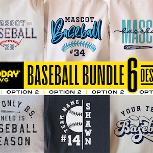 Pacchetto baseball Svg Png, Dxf Eps, Pacchetto modelli squadra, Disegni di magliette da baseball, Mamma baseball, Logo baseball, File di taglio Cricut, Silhouette