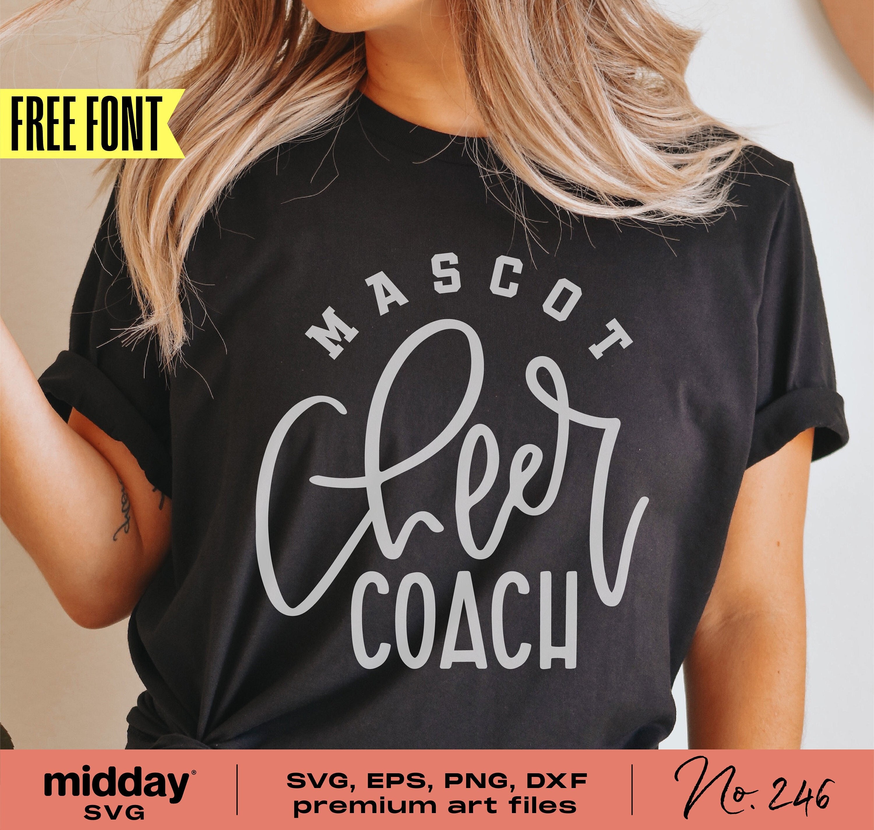 Cheer Coach Svg Png Dxf Eps Cheerleader Coach Shirt Etsy