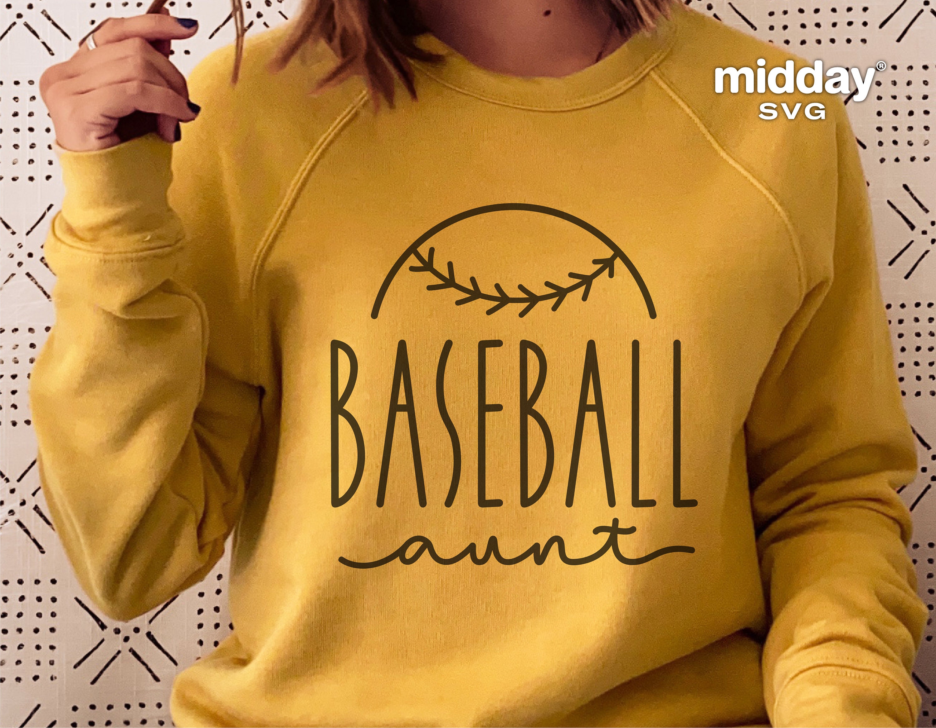 Baseball Aunt Svg Png Ai Eps Dxf Baseball Auntie Baseball Etsy