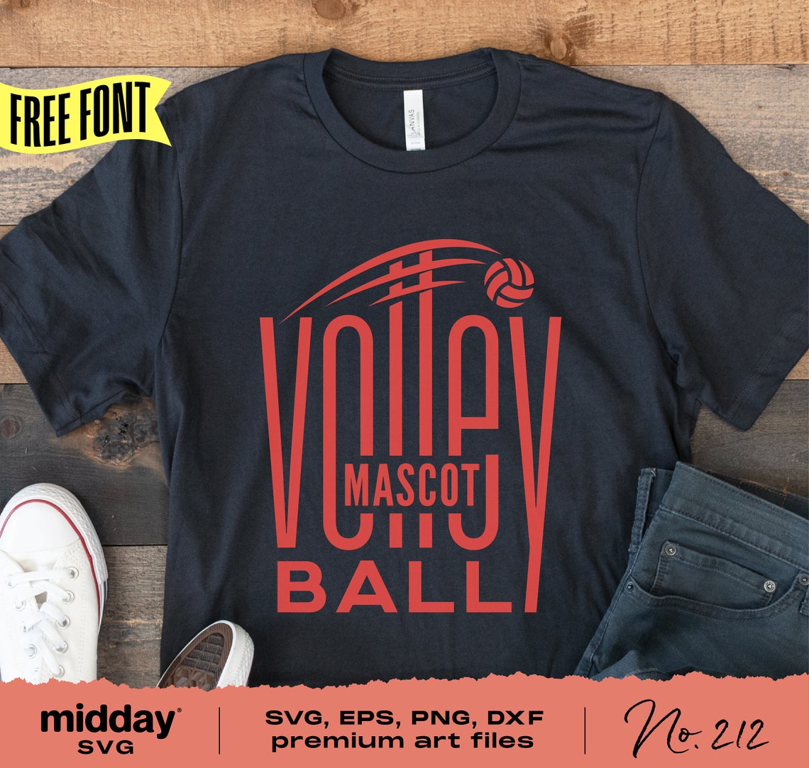 Volleyball Team Template Svg Png Dxf Eps Volleyball Team - Etsy