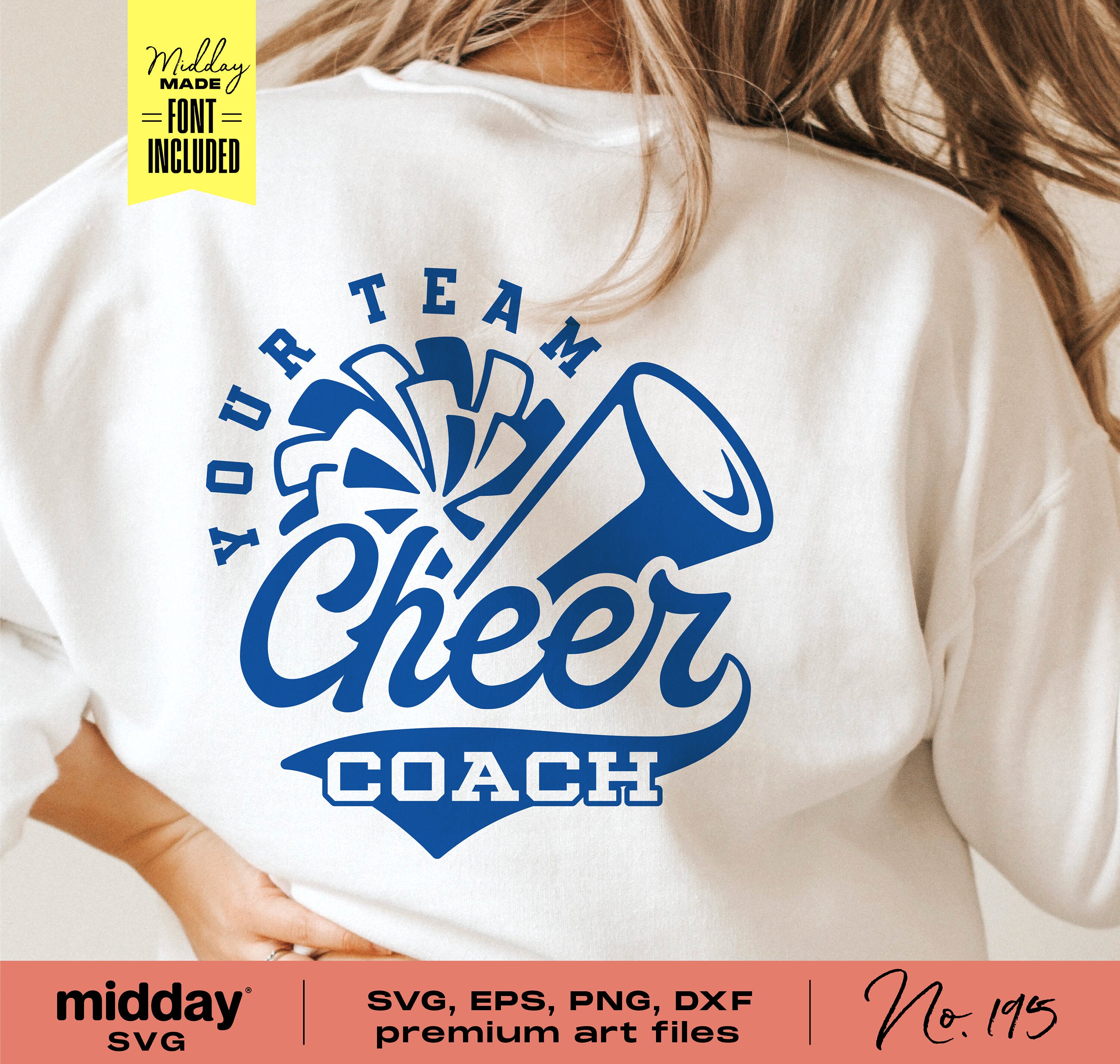 Cheer Coach Svg Png Dxf Eps Cheerleader Coach Shirt - Etsy