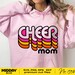 Cheer Mom Svg Png, Svg for Cricut, Svg for Tumbler, Retro Cheer Mom ...