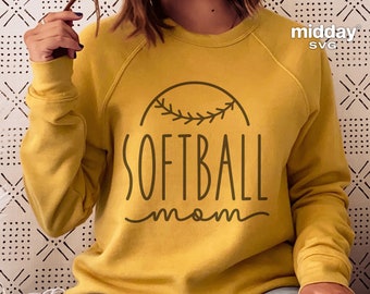 Softball Mom SVG, PNG, Cricut, Silhouette Cut Files (Digital Download)