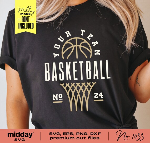 Basketball Team Template Svg Png Dxf Eps Team Logo Shirts - Etsy