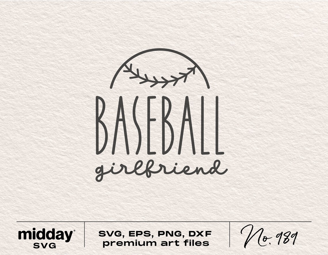Baseball Girlfriend Shirt Svg Png Eps Dxf for Girls Etsy