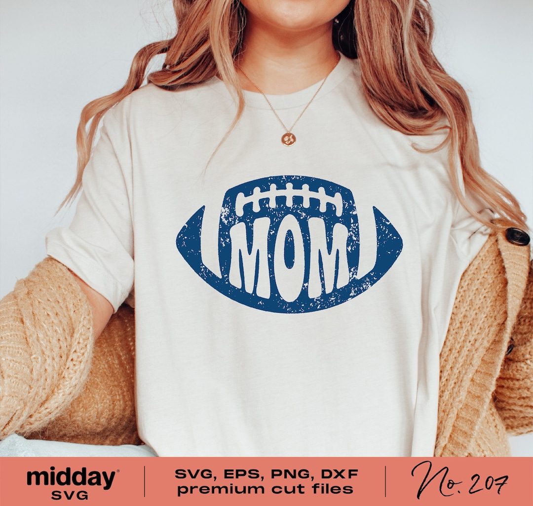Football Mom Svg, Png Dxf Eps Ai, Football Mom Shirt Png, Design for