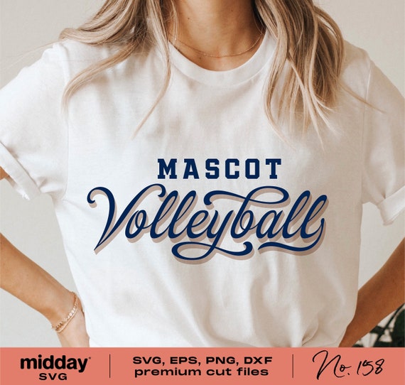 Volleyball Team SVG (png, dxf, eps), Cut File (Digital Download)