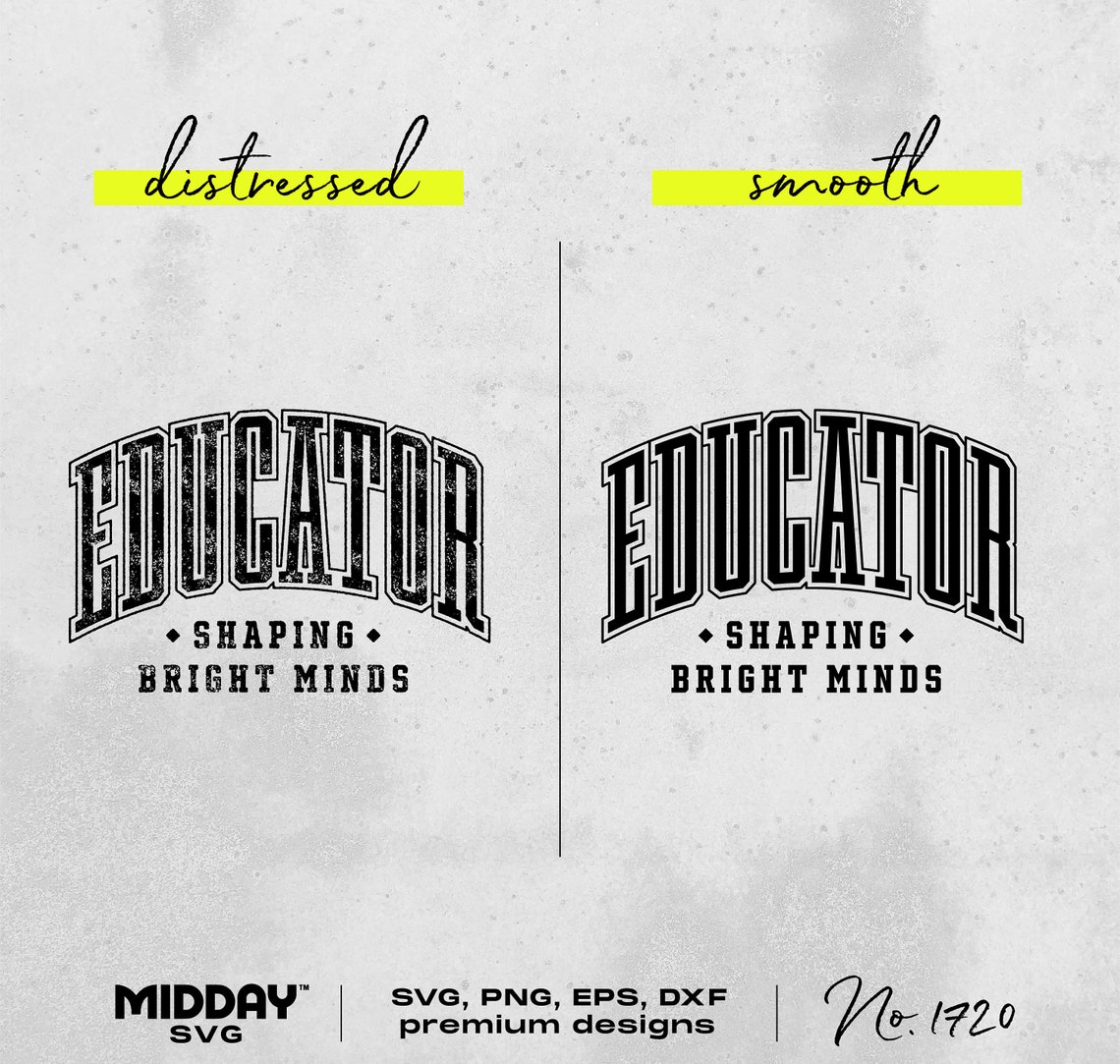 Educator SVG PNG, Teacher Gift Design (digital Download) - Etsy